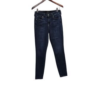DSTLD Jeans High Waisted Skinny  28x30 Dark‎ Wash